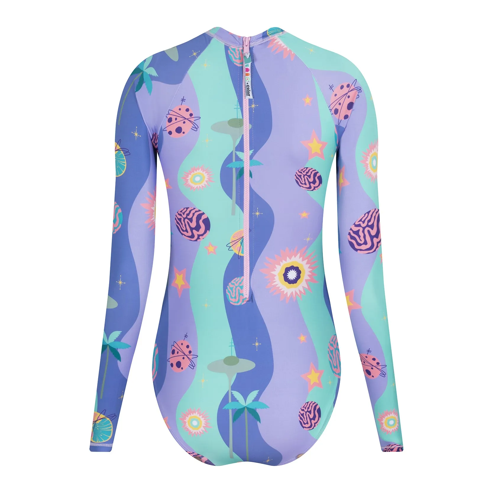 Universe Women Long Sleeve Bodysuit Rash Guard