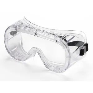 Univet 602 Indirect Ventilation System Safety Goggles Clear Lens