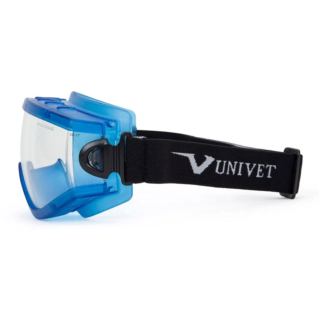 Univet 619 Safety Goggles Indirect Vented Clear Lens