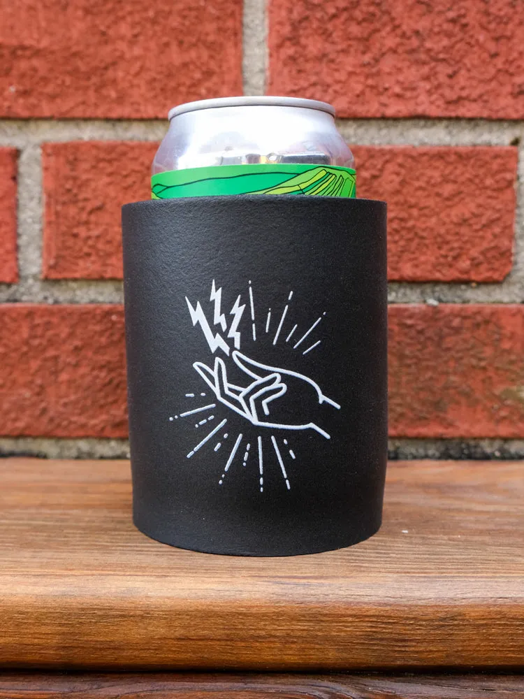 Unlikely Logo Koozie: Black