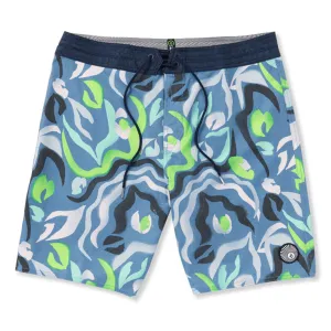 Volcom Warped Stoney 19" Boardshort - Stone Blue