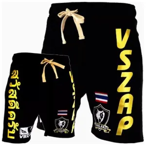 VSZAP MMAS031 TRAINING BOARDSHORTS S-XXL BLACK