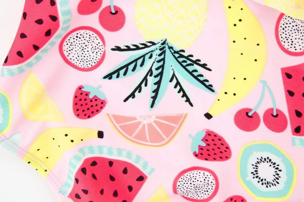 Watermelon Fruit Pattern Swimwear for Baby Girls