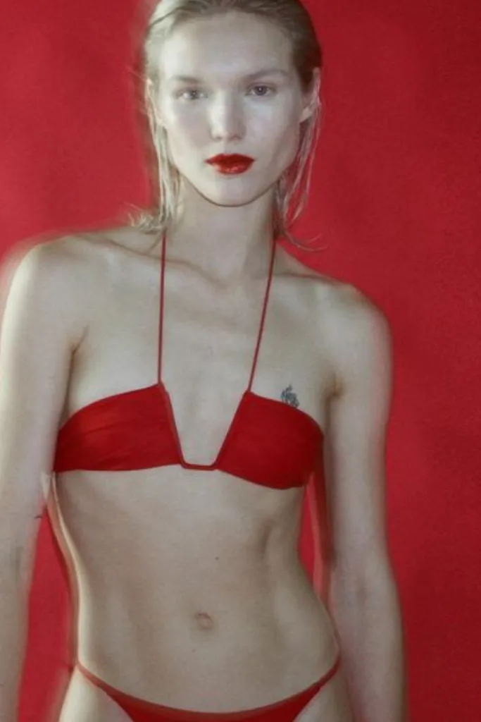 ZIAH - Neal Halter Top - Vermillion Red *FINAL SALE