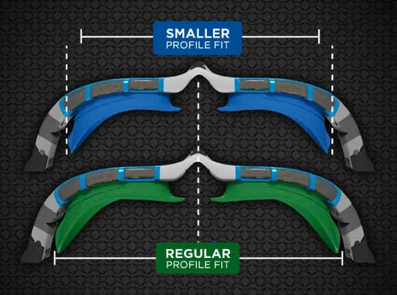 Zoggs Predator Flex Goggles Regular Profile Fit Clear Lens